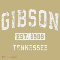 Gibson Tennessee Tn Vintage Athletic Sports T-Shirt thumb 7