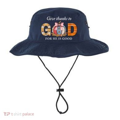 Give Thanks To God For He Is Good Bucket Hat