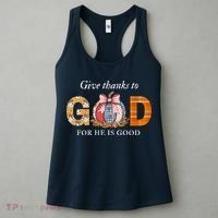 Give Thanks To God For He Is Good Women's Tank Top thumb 3