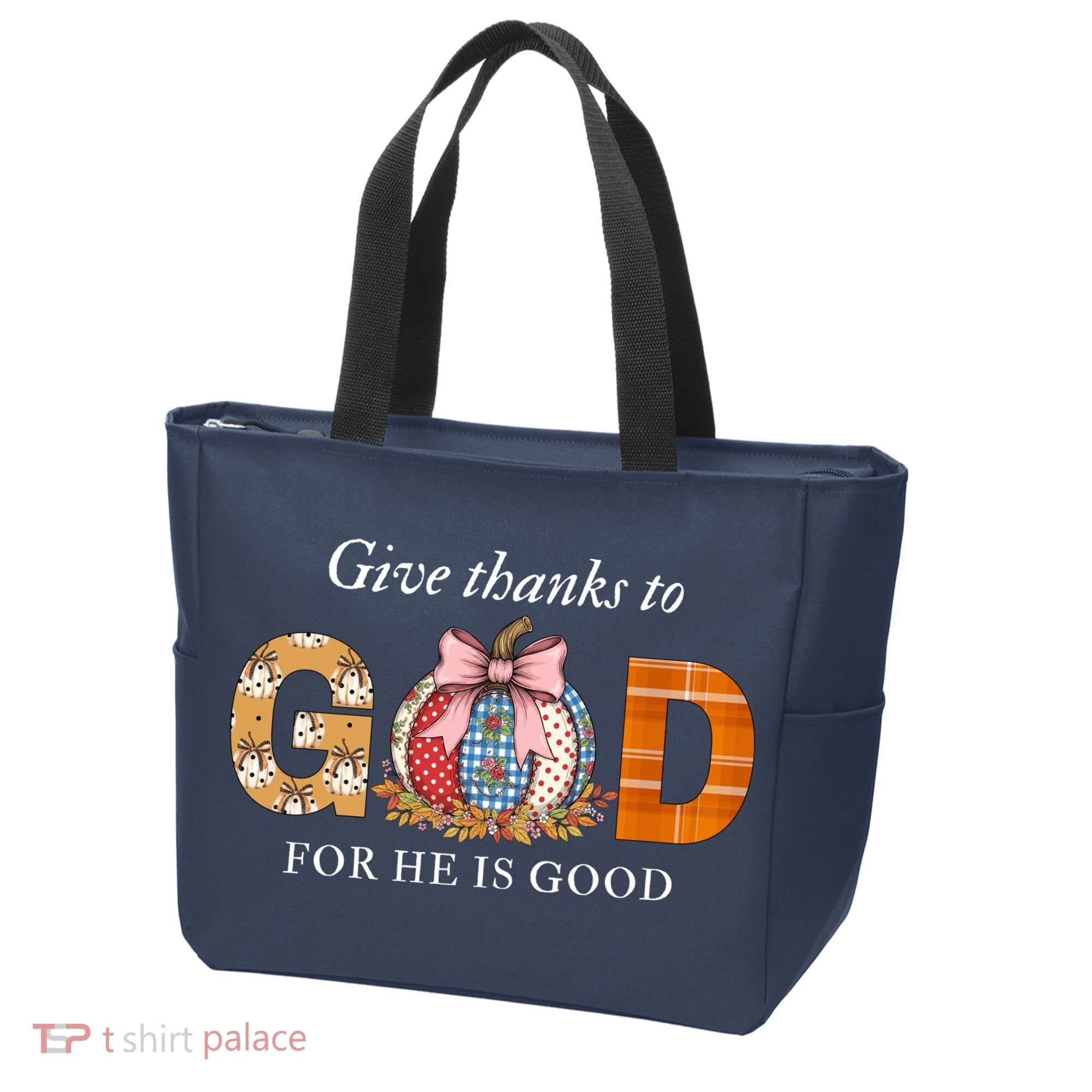 Give Thanks To God For He Is Good Tote Bag