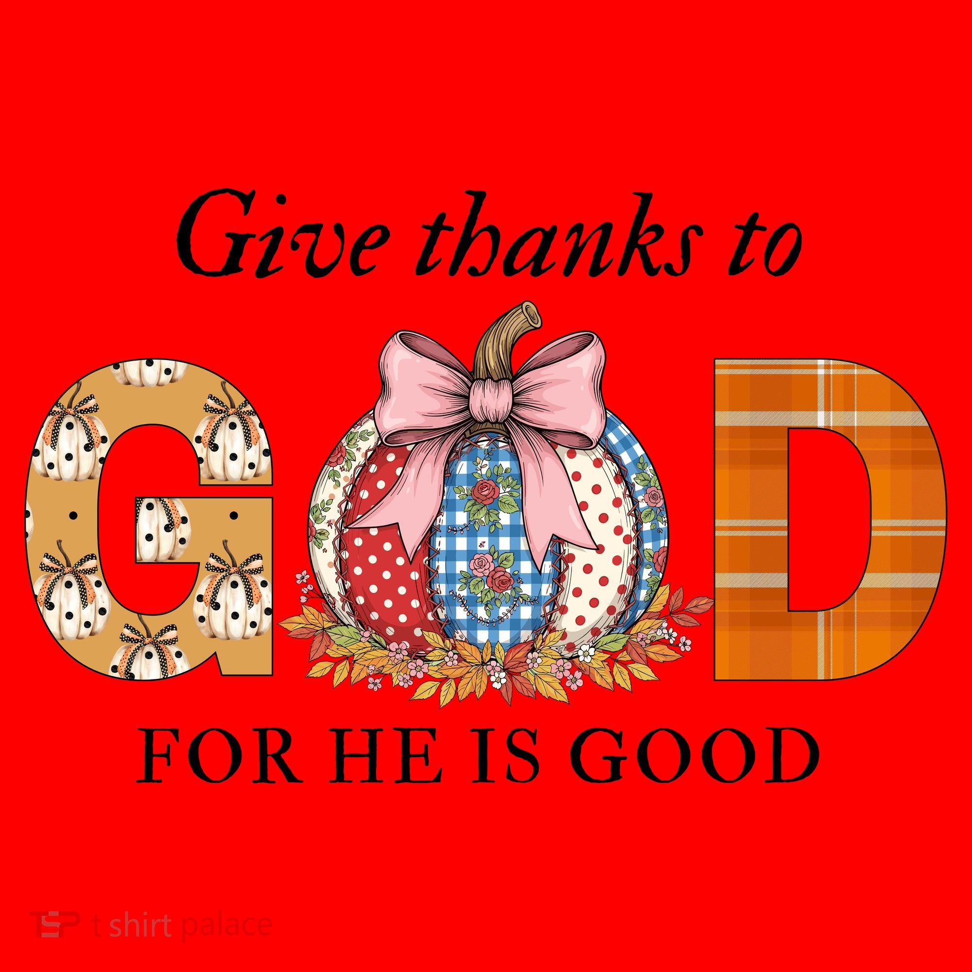 Give Thanks To God For He Is Good Santa Hat