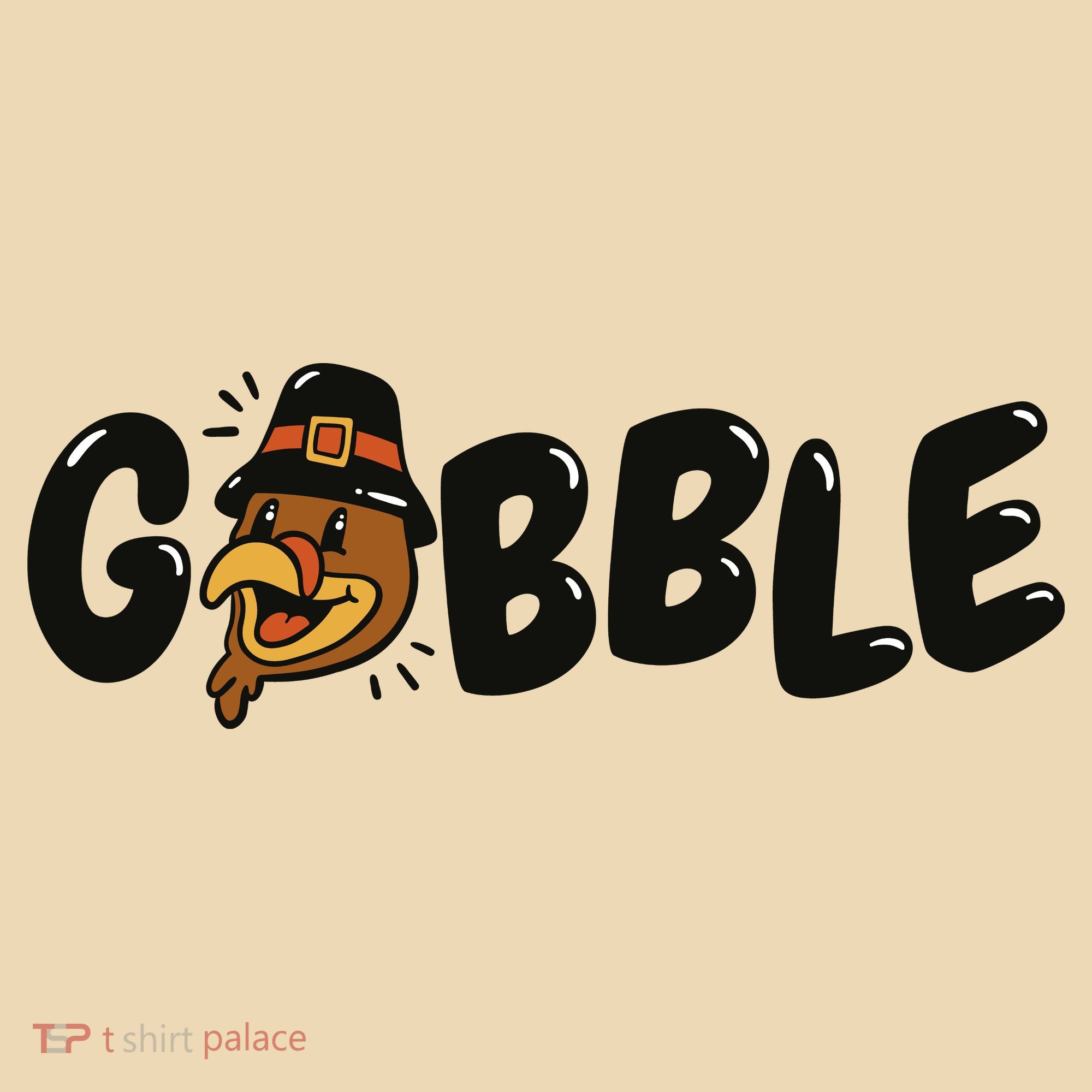 Gobble Turkey Thanksgiving Holiday Cute Tote Bag