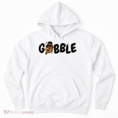 Gobble Turkey Thanksgiving Holiday Cute Hoodie