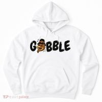 Gobble Turkey Thanksgiving Holiday Cute Hoodie thumb 0