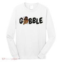 Gobble Turkey Thanksgiving Holiday Cute Long Sleeve Shirt thumb 0