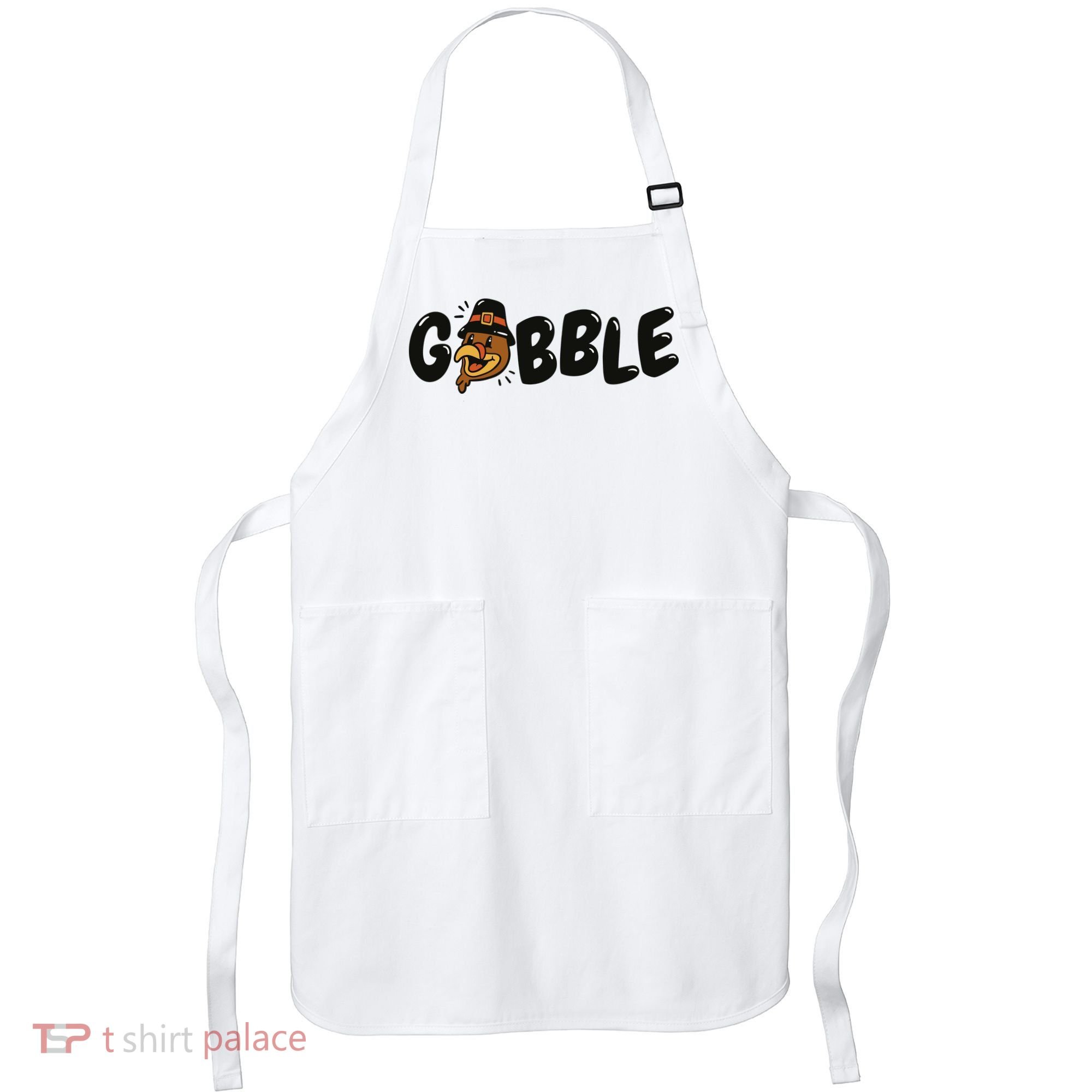 Gobble Turkey Thanksgiving Holiday Cute Apron
