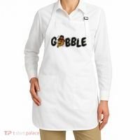 Gobble Turkey Thanksgiving Holiday Cute Apron thumb 2