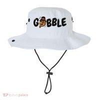 Gobble Turkey Thanksgiving Holiday Cute Bucket Hat thumb 0
