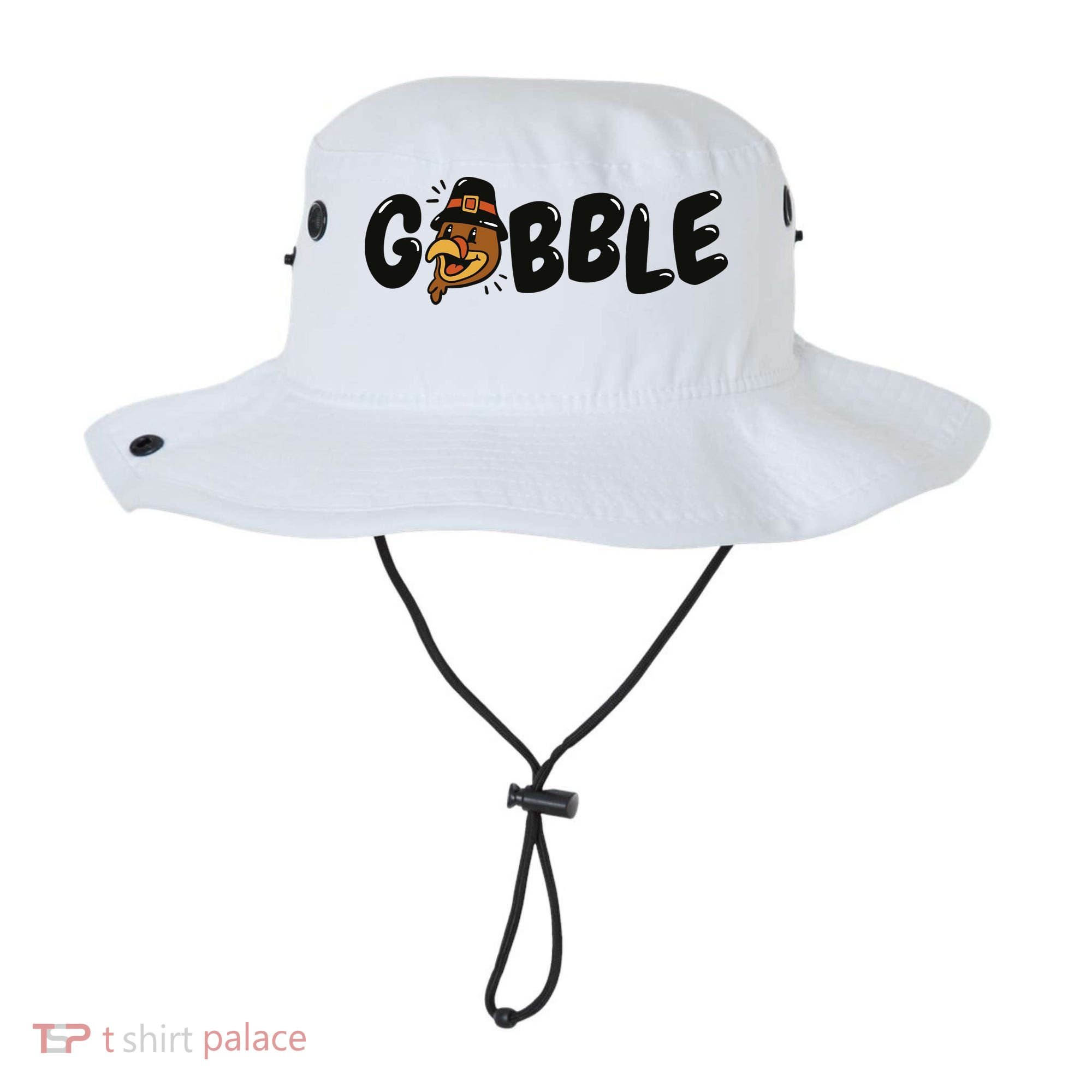 Gobble Turkey Thanksgiving Holiday Cute Bucket Hat
