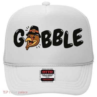 Gobble Turkey Thanksgiving Holiday Cute Hat