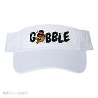 Gobble Turkey Thanksgiving Holiday Cute Visor thumb 0