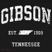 Gibson Tennessee TN Vintage Athletic Sports T-Shirt thumb 7