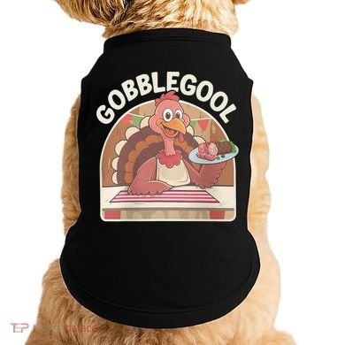 Gobblegool Turkey Thanksgiving Doggie Tank