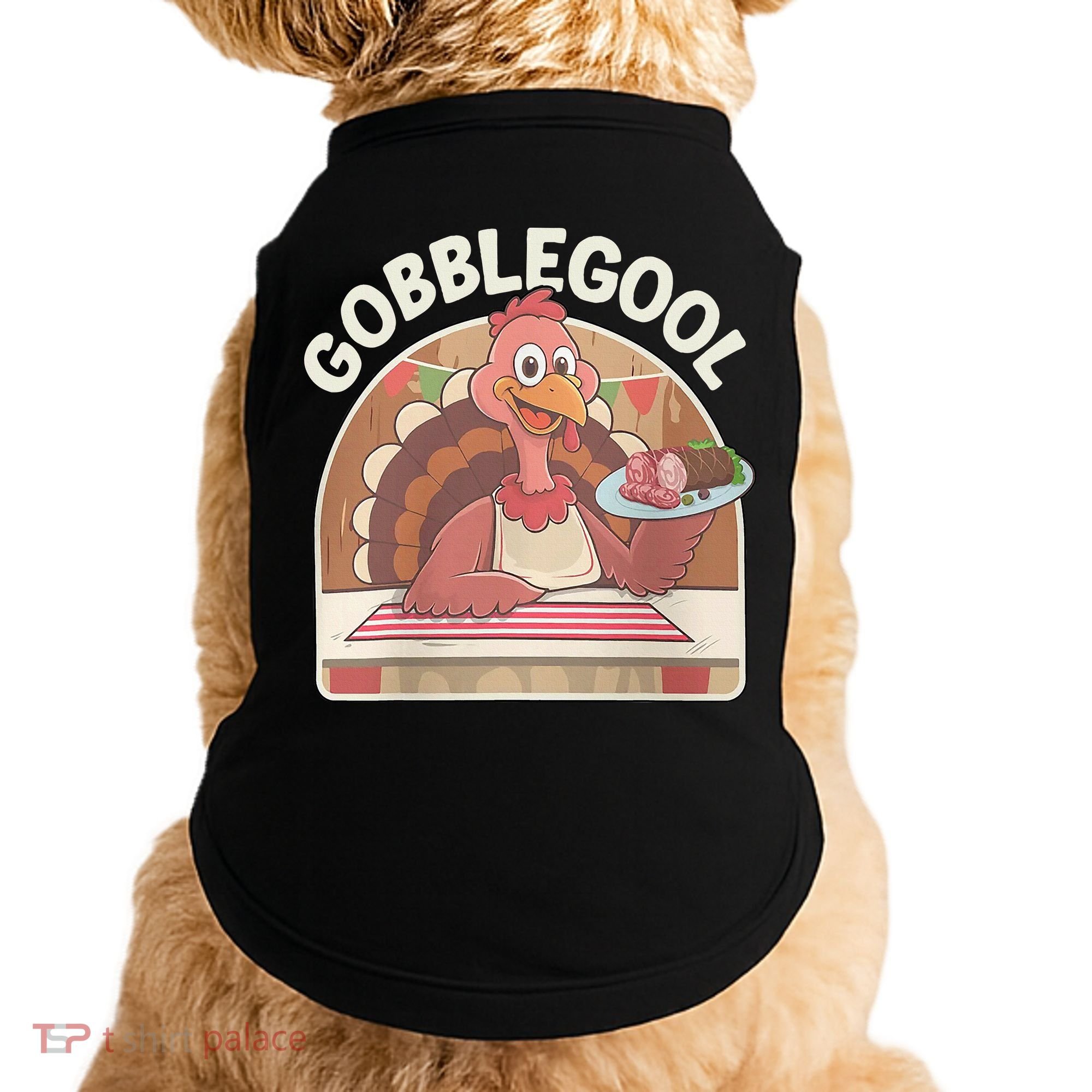 Gobblegool Turkey Thanksgiving Doggie Tank