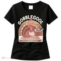 Gobblegool Turkey Thanksgiving Women's T-Shirt thumb 0