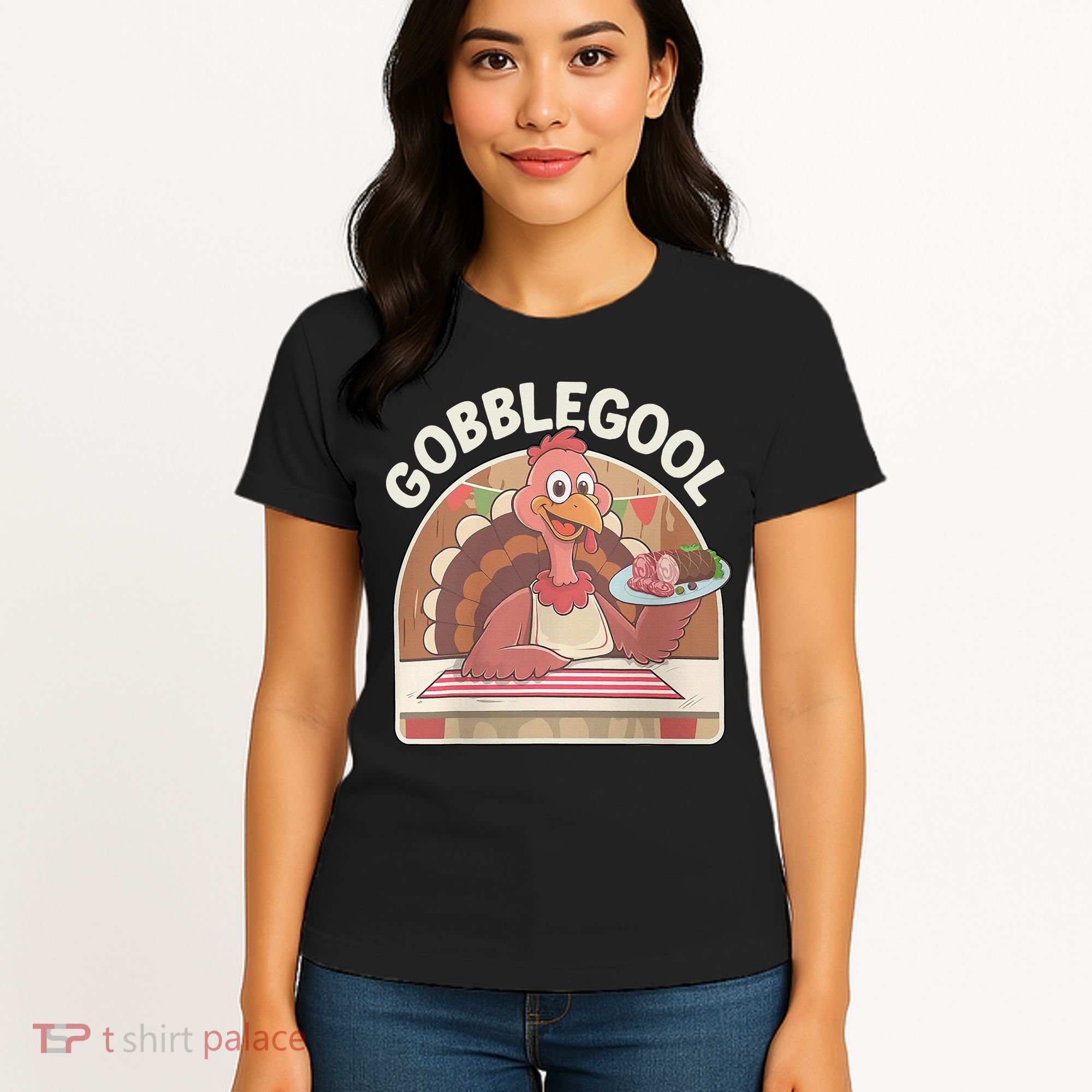 Gobblegool Turkey Thanksgiving Women's T-Shirt