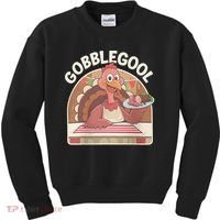 Gobblegool Turkey Thanksgiving Kids Sweatshirt thumb 0