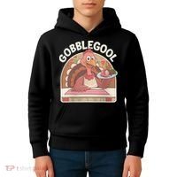 Gobblegool Turkey Thanksgiving Kids Hoodie thumb 4