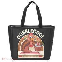 Gobblegool Turkey Thanksgiving Tote Bag thumb 0