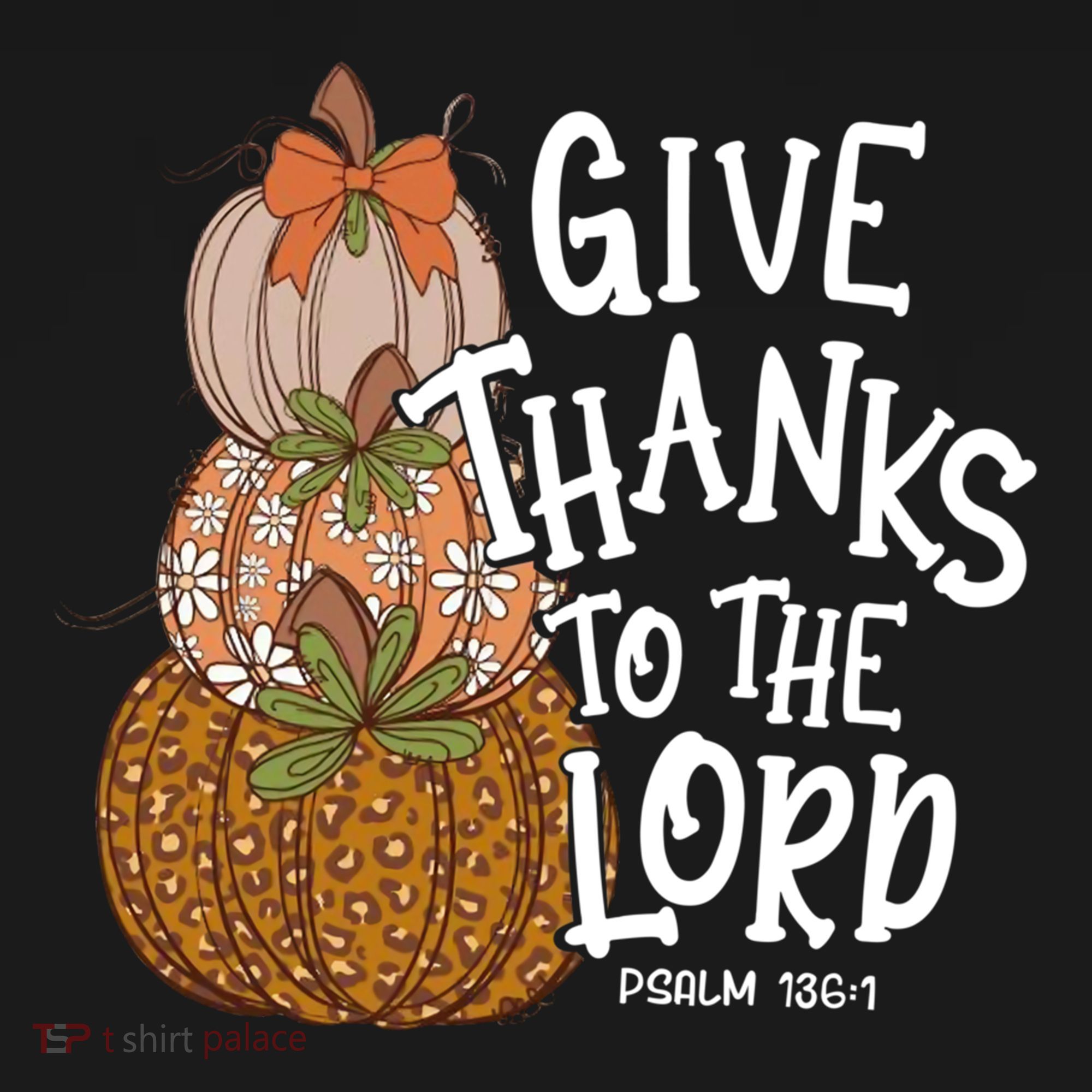 Give Thanks To The Lord Thanksgiving Pumpkin Christian Jesus Funny Gift Women's Hoodie