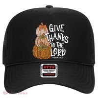 Give Thanks To The Lord Thanksgiving Pumpkin Christian Jesus Funny Gift Hat thumb 0