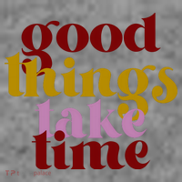 Good Things Take Time Positive Toddler Hoodie thumb 2
