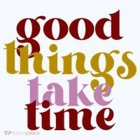 Good Things Take Time Positive Doggie Tank thumb 4