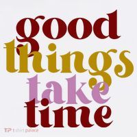 Good Things Take Time Positive Beanie thumb 2