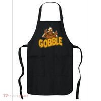 Gobble Turkey Thanksgiving Holiday Apron thumb 0