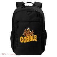 Gobble Turkey Thanksgiving Holiday Backpack thumb 0