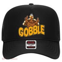Gobble Turkey Thanksgiving Holiday Hat thumb 0