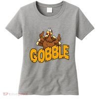 Gobble Turkey Thanksgiving Holiday Women's T-Shirt thumb 0
