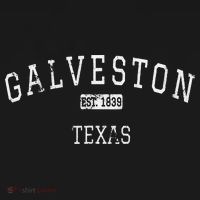 Galveston Texas TX Vintage Athletic Sports T-Shirt thumb 7