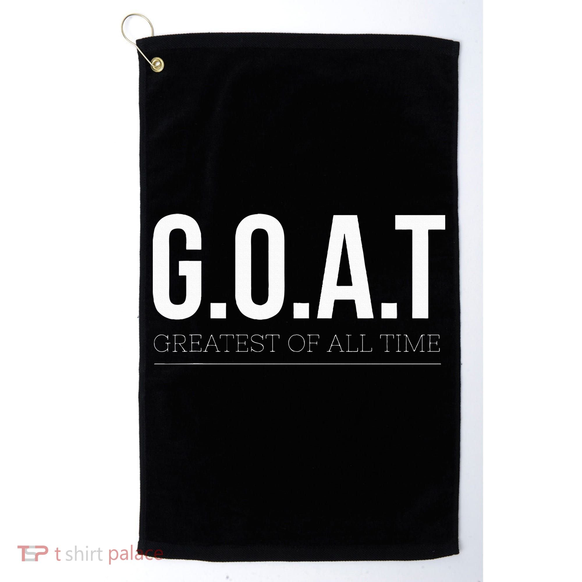 G.O.A.T The Ultimate Champion Golf Towel