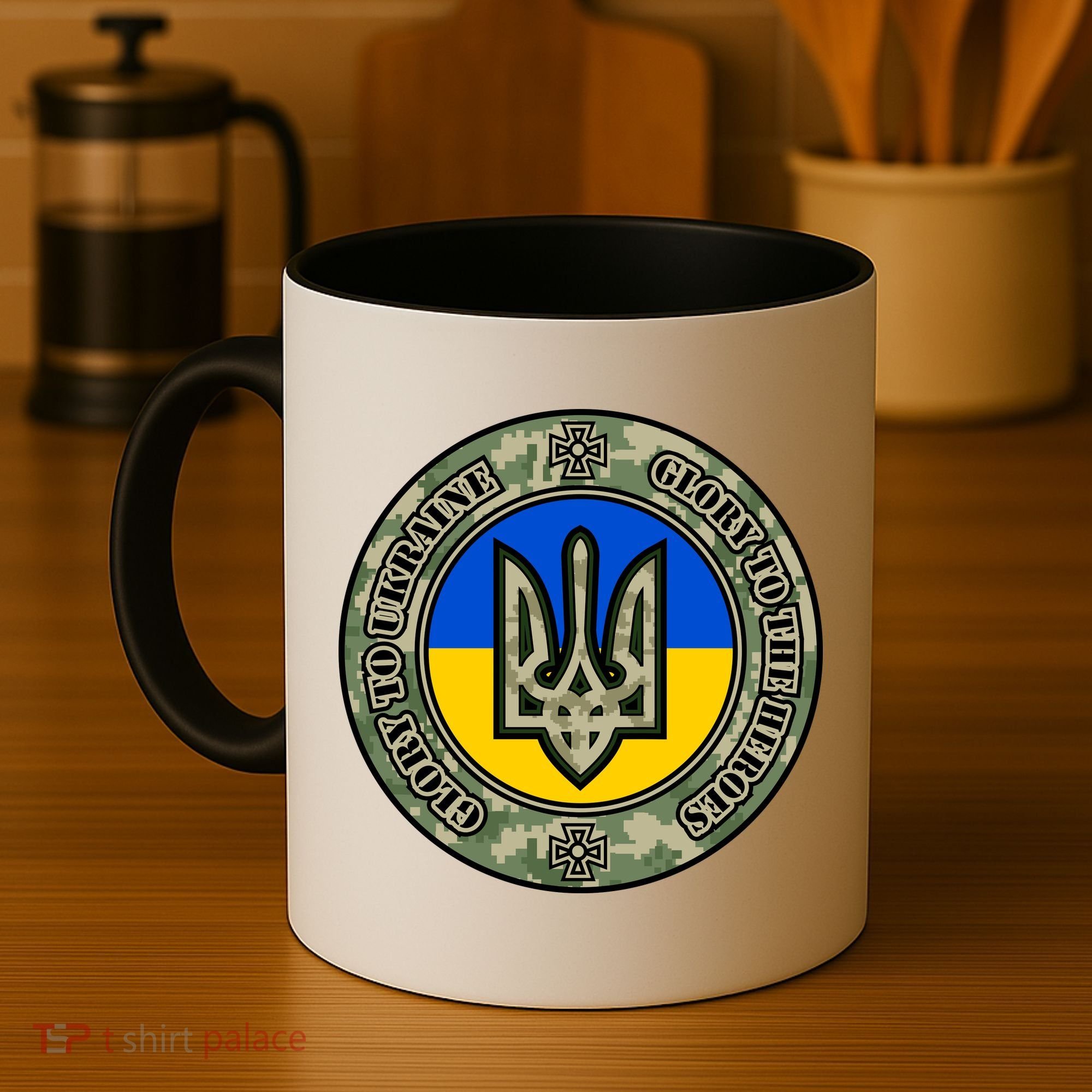 Glory To Ukraine Heroes Coffee Mug