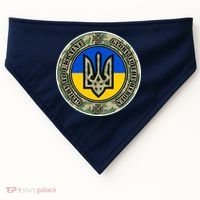 Glory To Ukraine Heroes USA-Made Doggie Bandana thumb 0