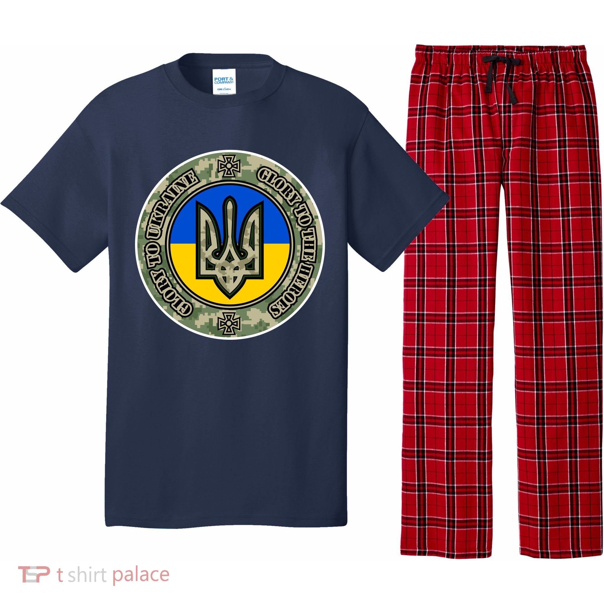 Glory To Ukraine Heroes Pajama Set