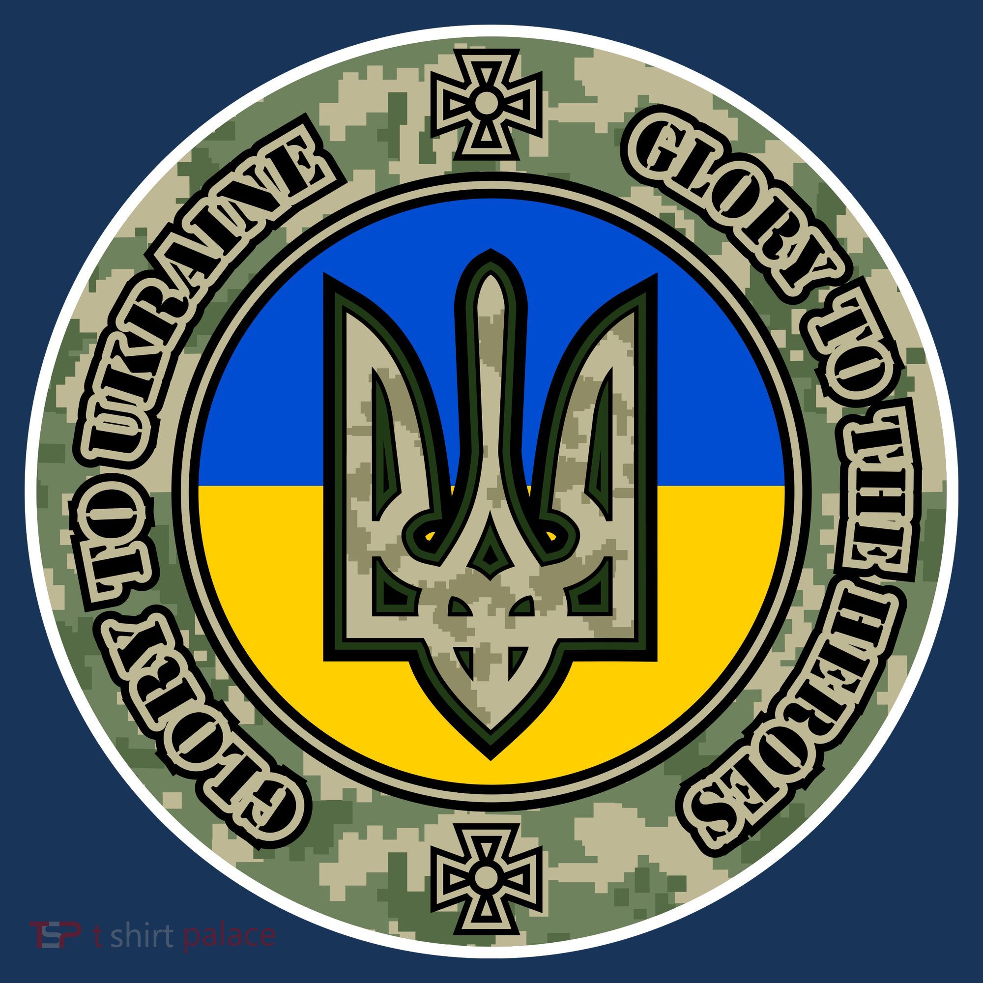 Glory To Ukraine Heroes Mousepad