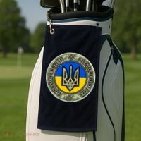 Glory To Ukraine Heroes Golf Towel thumb 2