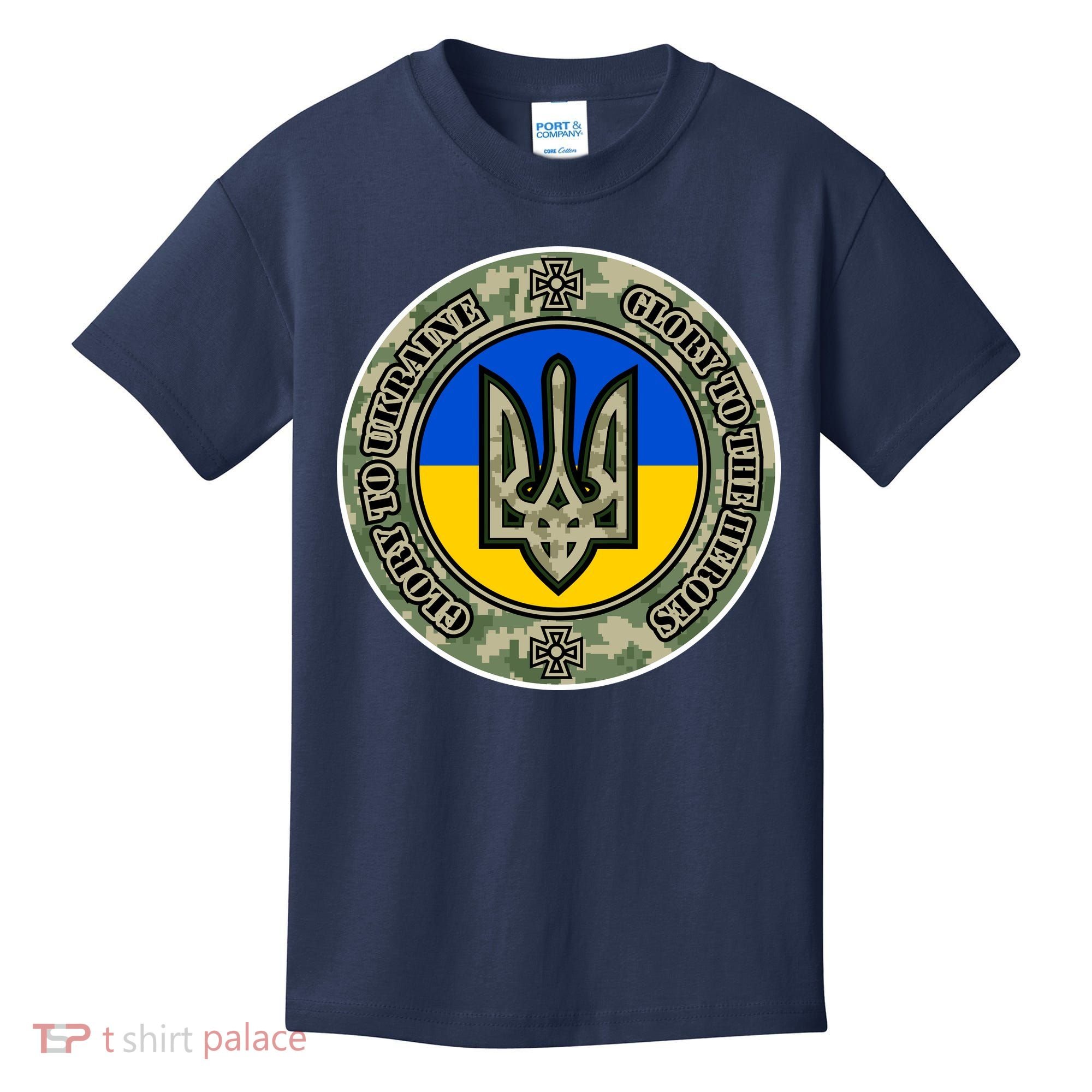 Glory To Ukraine Heroes Kids T-Shirt