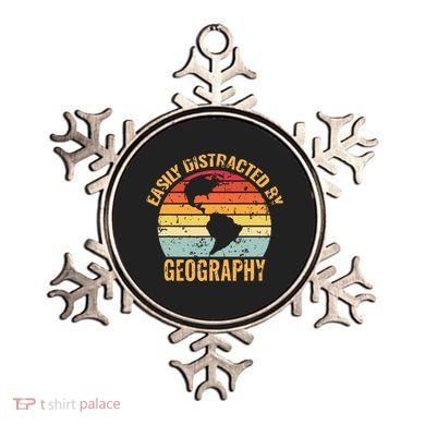 Geography Teacher Vintage Geographer Ornament