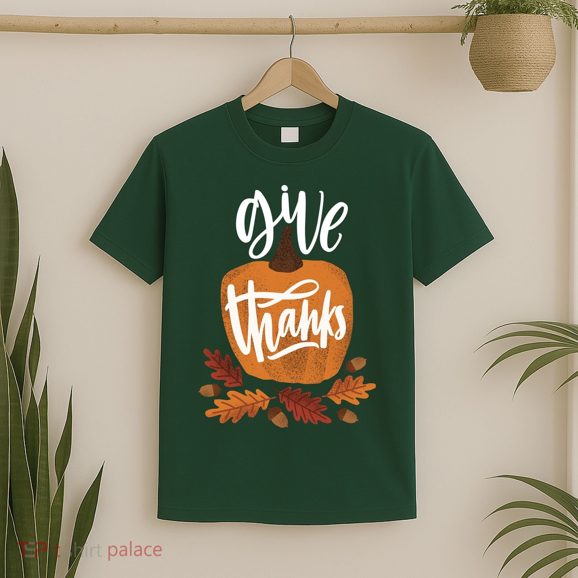 Give Thanks Vintage Fall Thanksgiving T-Shirt