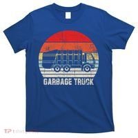 Garbage Truck Vintage Retro T-Shirt thumb 0