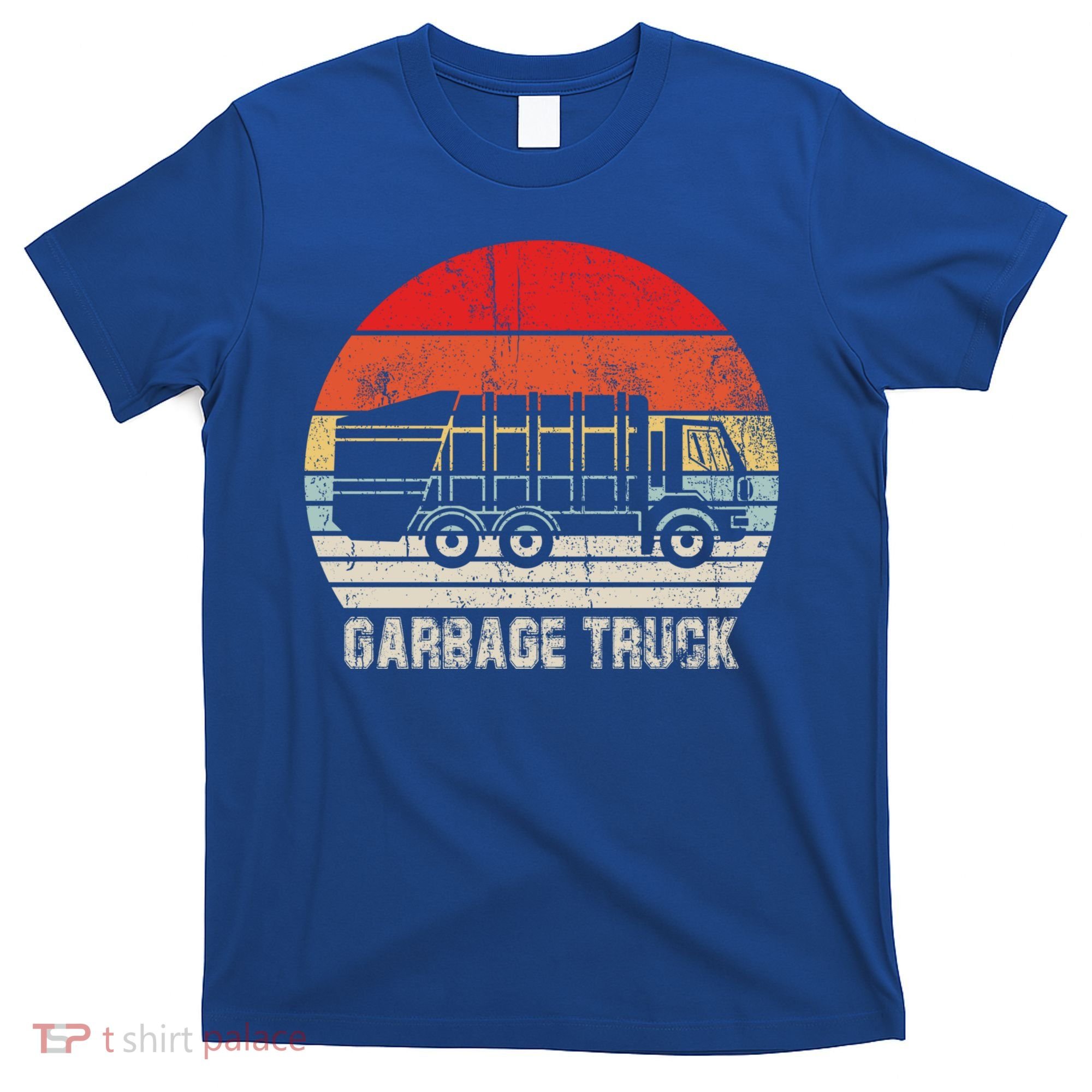 Garbage Truck Vintage Retro T-Shirt