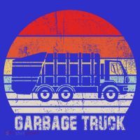 Garbage Truck Vintage Retro T-Shirt thumb 7