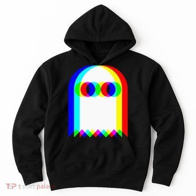 Ghost Trippy Vaporwave Halloween Techno Rave Edm Music Party Hoodie