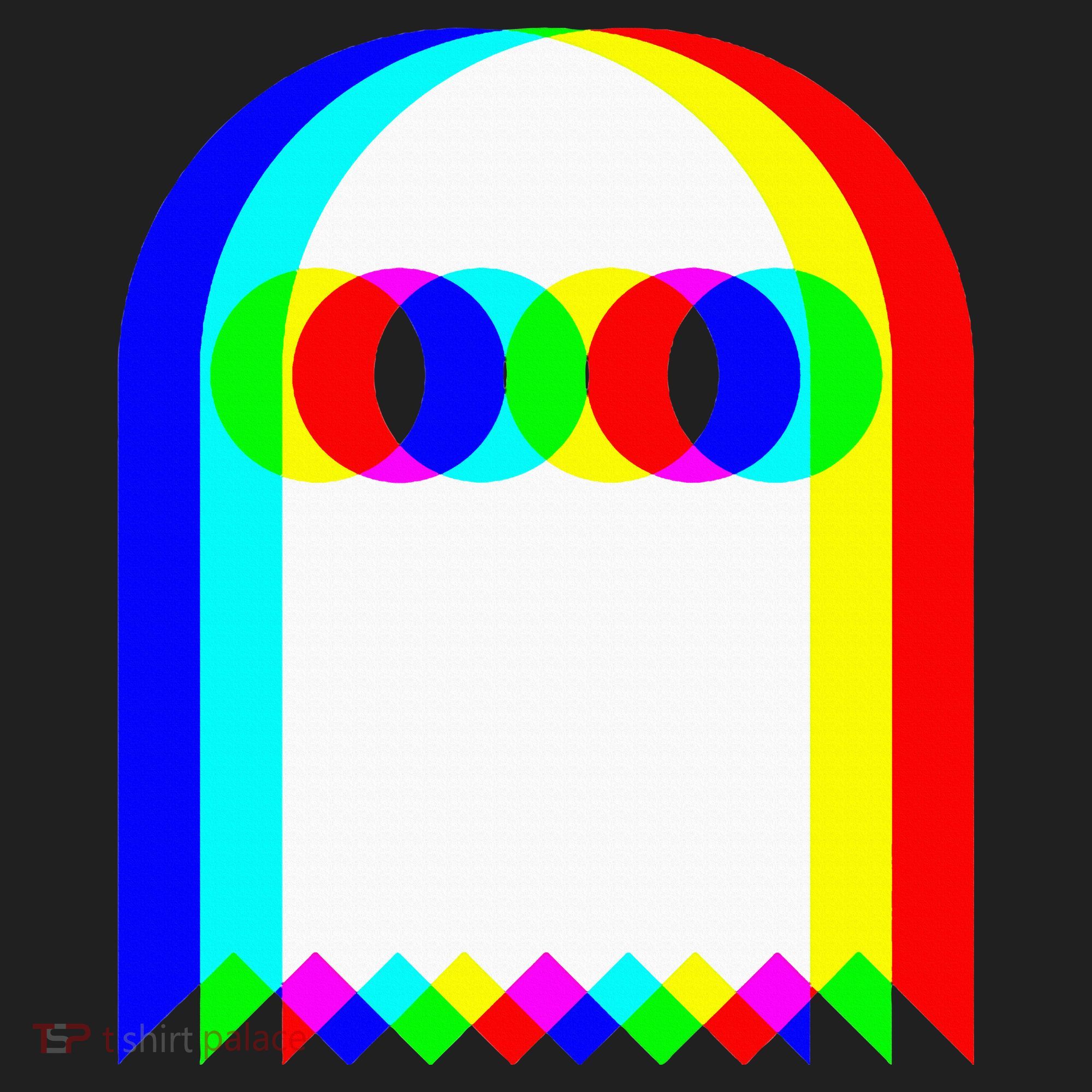 Ghost Trippy Vaporwave Halloween Techno Rave Edm Music Party Golf Towel