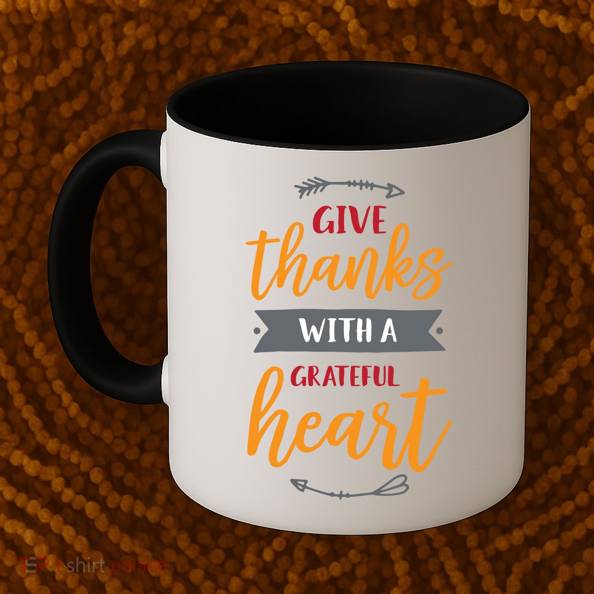 Give Thanks With A Grateful Heart Coffee Mug