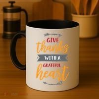 Give Thanks With A Grateful Heart Coffee Mug thumb 4