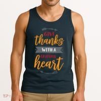 Give Thanks With A Grateful Heart Tank Top thumb 3